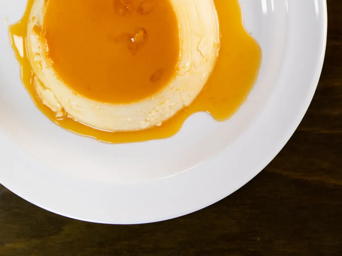 Flan at Palomar Fish Tacos