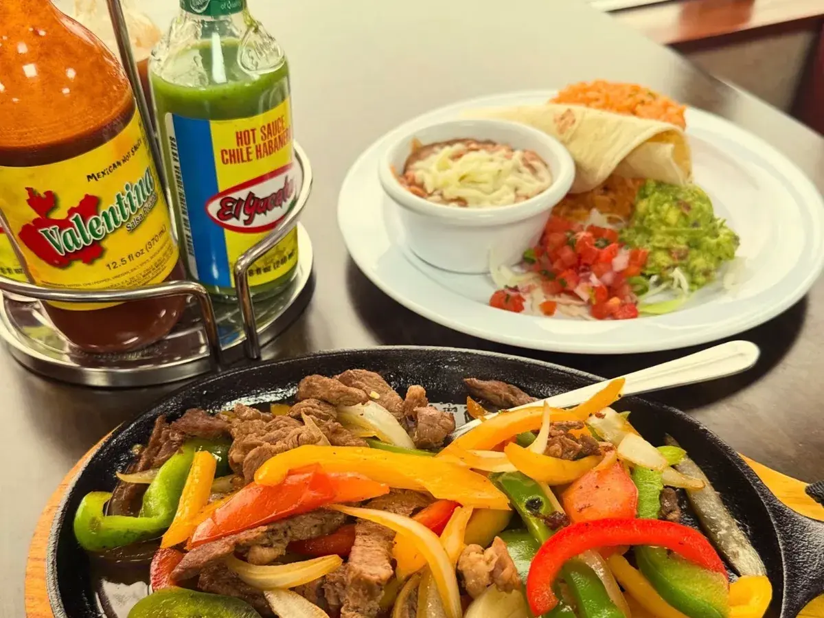 Beef Fajitas at Palomar Fish Tacos