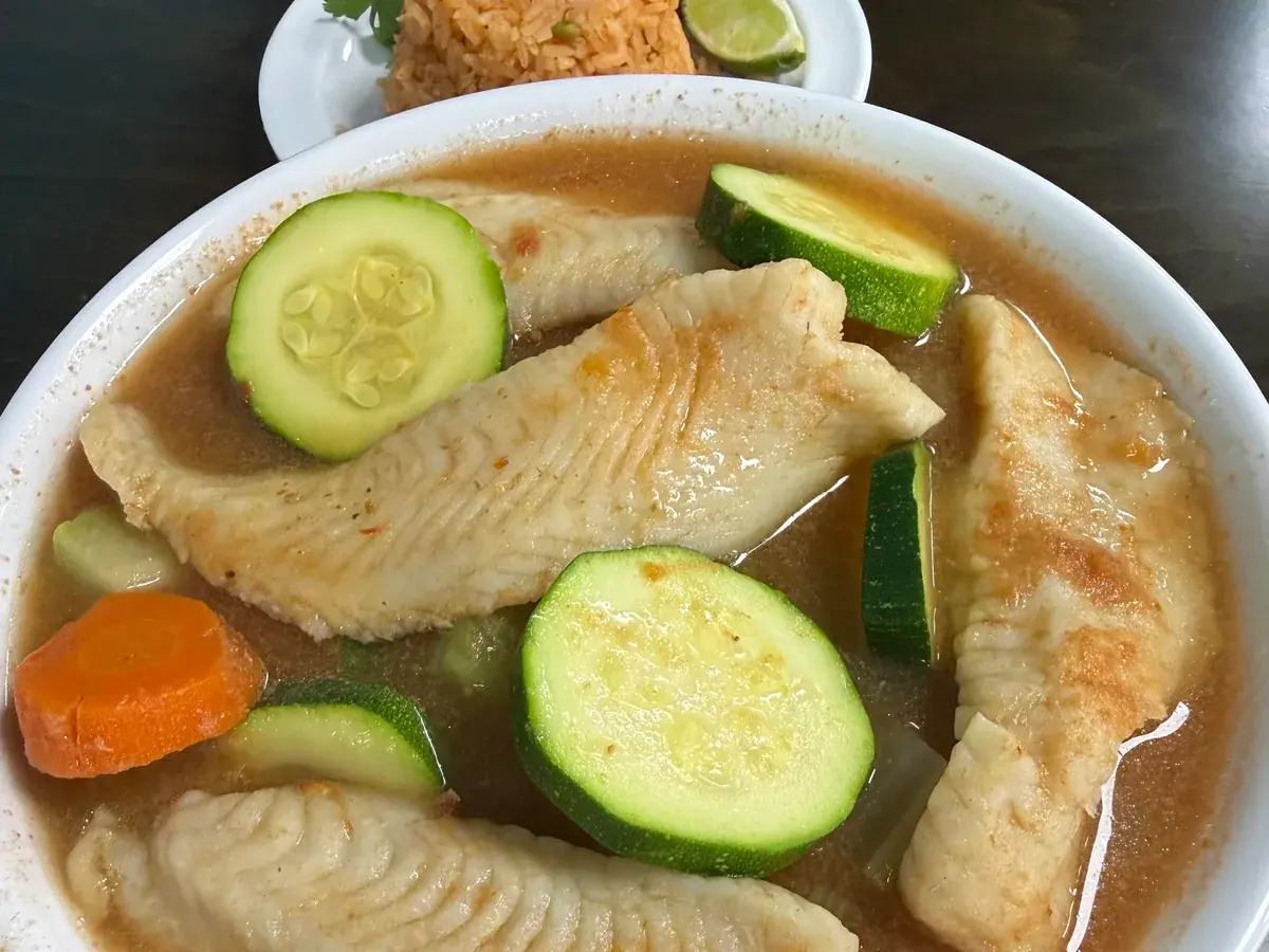 Fish Soup at Palomar Fish Tacos