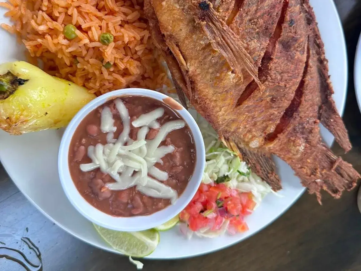 Mojarra Frita at Palomar Fish Tacos