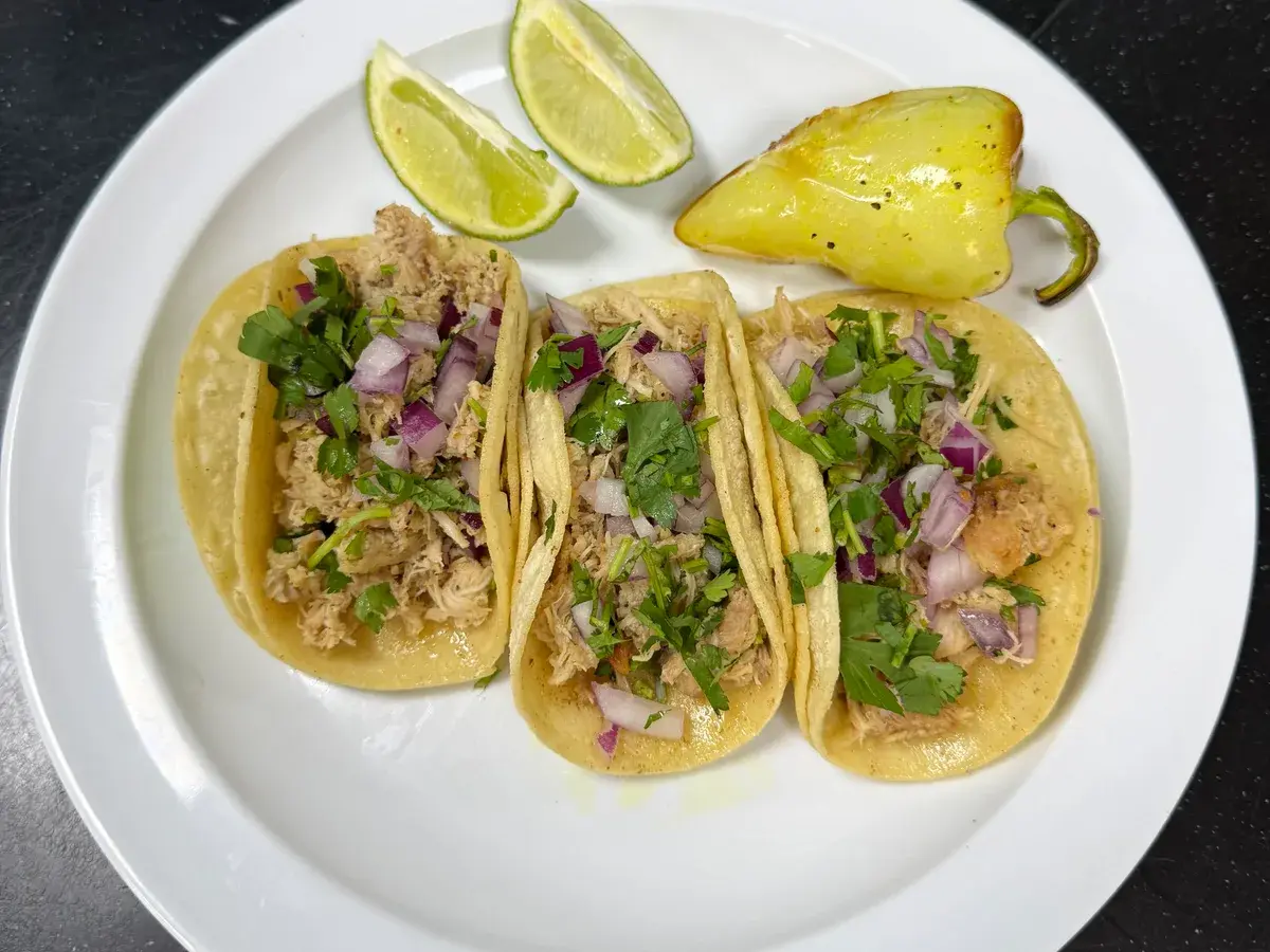 3 Street Chicken Tacos at Palomar Fish Tacos