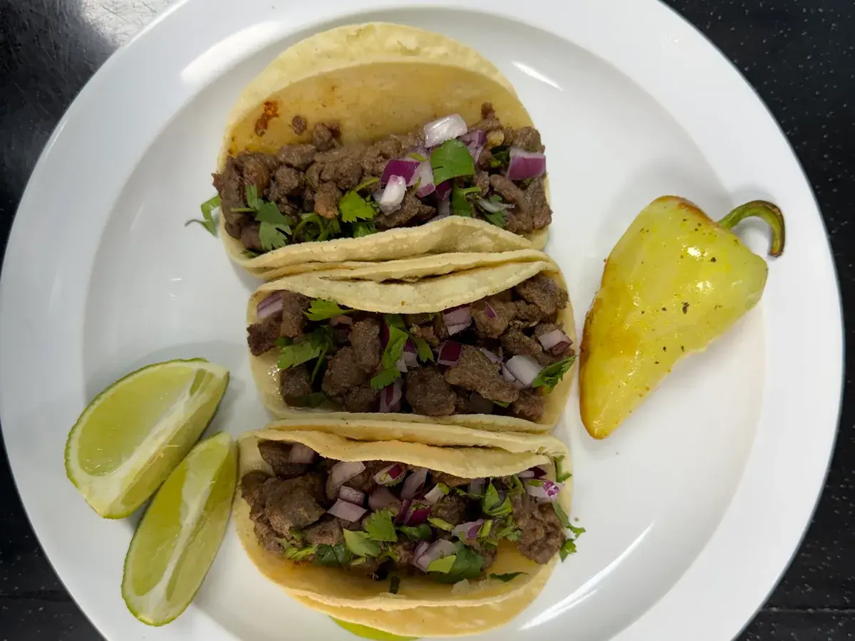 3 Street Steak Tacos at Palomar Fish Tacos